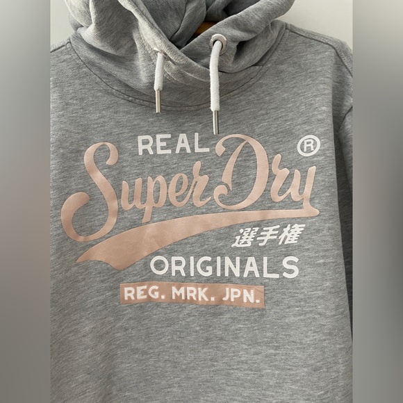 SuperDry Cropped Hoodie - Picture 4 of 7